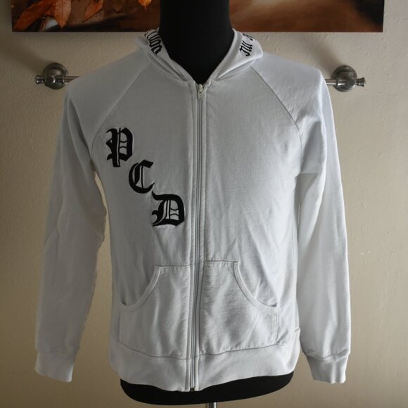 PUSSYCAT DOLLS DON'T CHA WISH HOT LIKE ME HOODIE size SMALL STAINED USED AS IS - Picture 16 of 16